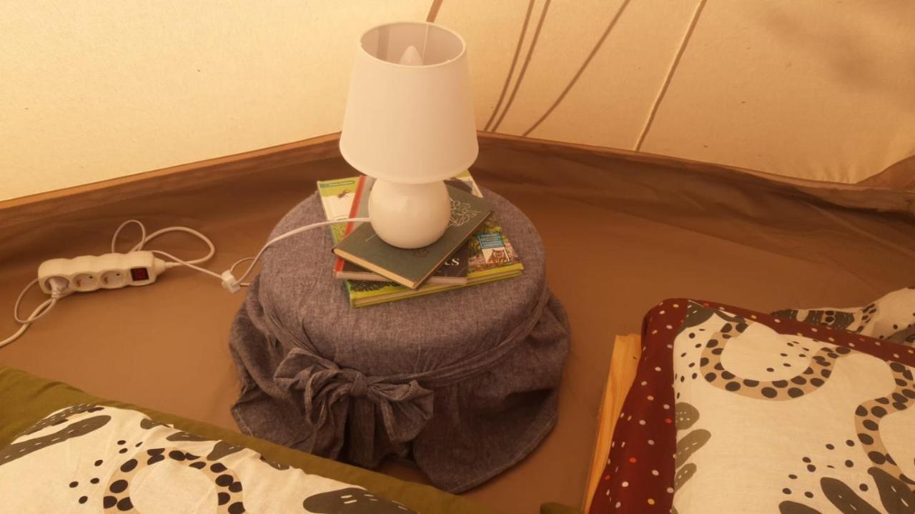 Glamping Fluffy Horns - Glempings Pukainie Ragi Hotel Plieņciems Kültér fotó