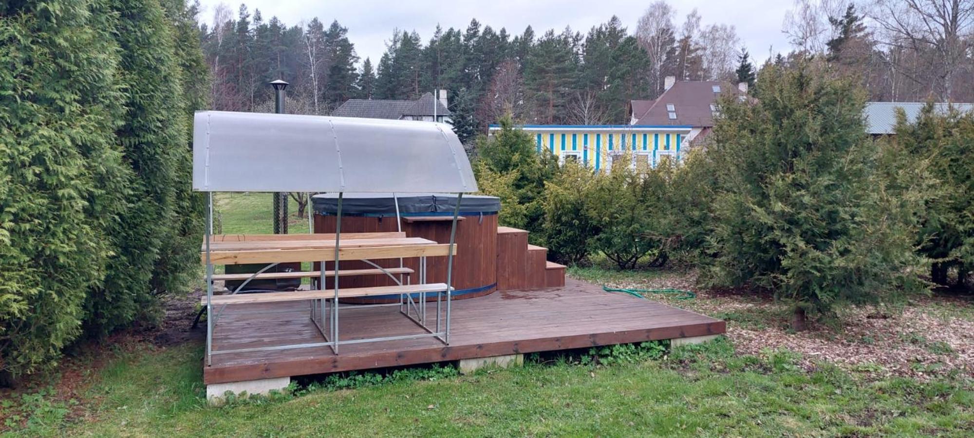 Glamping Fluffy Horns - Glempings Pukainie Ragi Hotel Plieņciems Kültér fotó